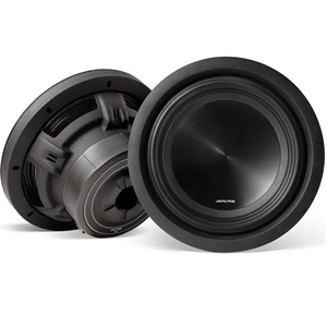 Alpine SWT-10S2 Single Shallow Mount Subwoofers