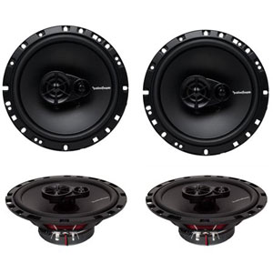 New Rockford Fosgate R165X3 Car Coaxial Speakers