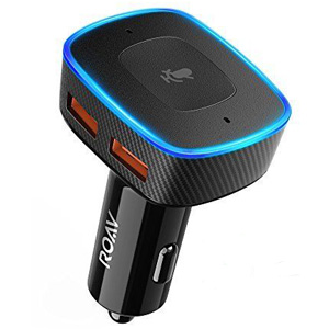 Roav VIVA, by Anker, Alexa-Enabled 2-Port USB Car Charger